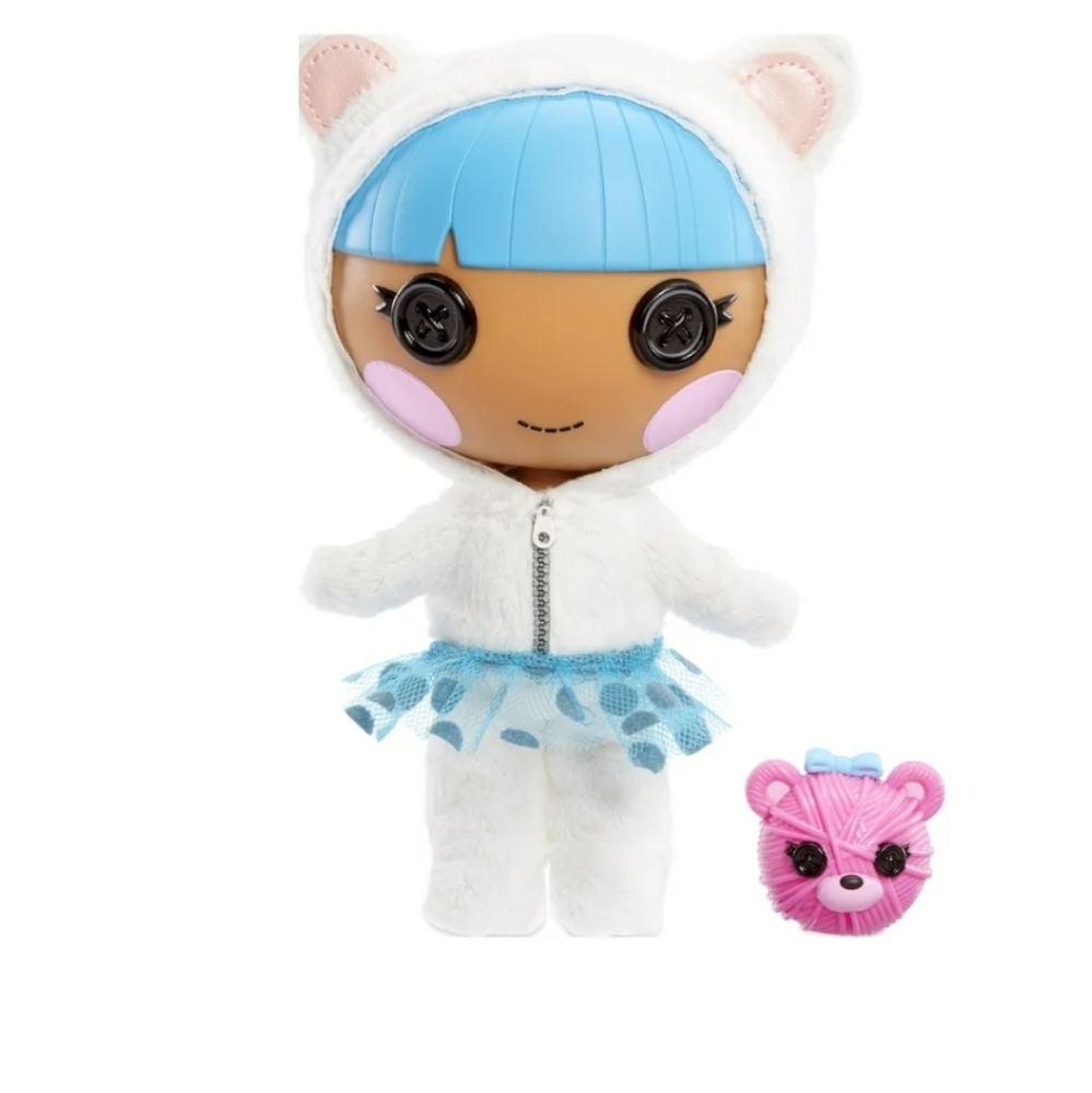 Lalaloopsy Littles  7" Winter Doll Bundle Snuggle Stuff With Pet Yarn Ba… - Picture 4 of 12